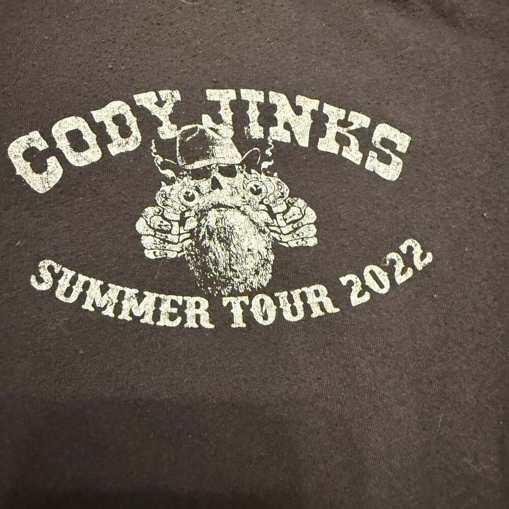 Cody Jinks Sumner Tour 2022 size Large